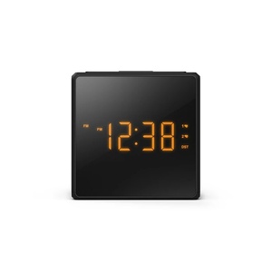 Philips radio sa satom TAR4500; Velik, jasan zaslon; Sustav s dva alarma; FM digitalno podešavanje; Praktični USB-C priključak; boja crna
