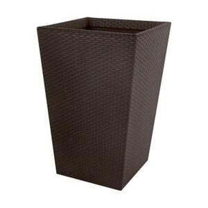 KETER Saksija smeda 38x38x57cm rattan