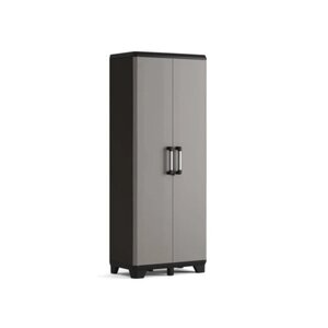 KETER Ormar 68x39x173 sivocrni visoki PVC PRO