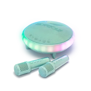 Kidywolf KIDYKARAOKE – Prenosni Karaoke set s 2 mikrofona – Green