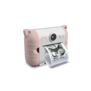 Kidywolf KIDYPRINT Dječiji instant fotoaparat s termo printerom (8MP) – Pink