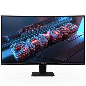 GIGABYTE monitor GS27QCA gaming zakrivljeni, 27, QHD, VA ,250 cd/m2, AMD FreeSync Premium, HDR Ready, HDMI, DP, 180Hz, 1ms