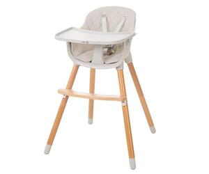 Roba Kids Hranilica za bebe StyleUp wood 2u1, Siva