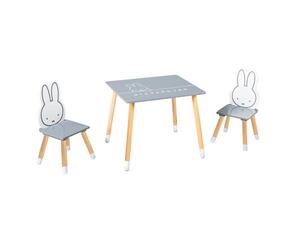 Roba Kids Drveni dječji sto i stolice Miffy
