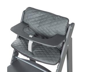 Roba Kids Podloga za drvenu hranilicu Sit Up Luxe, Crna