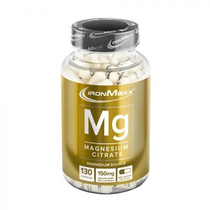 Ironmaxx MG Magnesium, 130 kapsula, magnezij