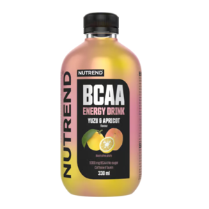 Nutrend BCAA Energy Drink (PET), 330ml, energetski napitak, yuzu i kajsija