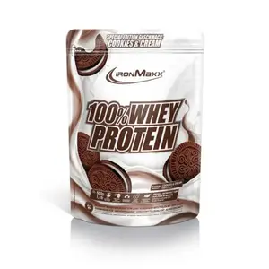 Ironmaxx 100% Whey Protein, 500g, proteini, okus kolačića i kreme