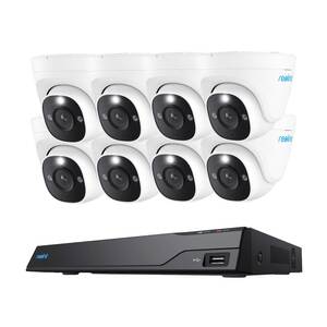 REOLINK NVR snimač NVS16-8MD8 – 4K, 8MP, 16 kanala, 4TB HDD, 8× kamera PoE