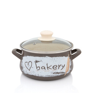 Metalac duboka šerpa s poklopcem BAKERY 16cm/2,2lit