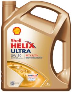 Shell Helix Ultra  ECT C2 C3 0W30 Motorno ulje za vozila (4L)
