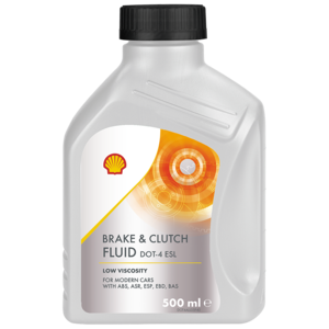 Shell Brake & Clutch Fluid DOT-4 ESL – 0.5L | Ulje za kočnice i kvačilo niske viskoznosti za ABS i DSC sisteme