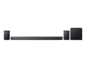 SAMSUNG soundbar HW-Q930F/EN, 9.1.4-kanalni surround zvuk, Bežični Dolby Atmos, Q-Symphony tehnologija, SpaceFit Sound Pro tehnologija, Crni