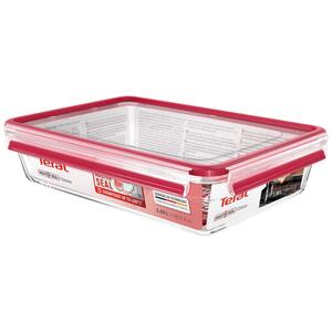Tefal Staklena posuda sa poklopcem, 3 lit., MasterSeal Glass - N1041210