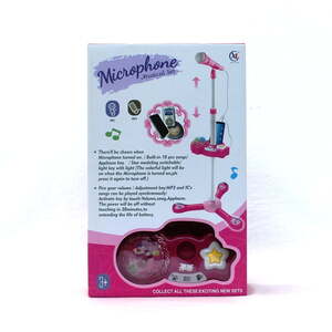 MASTER IGRAČKE MIKROFON ROZI 64855