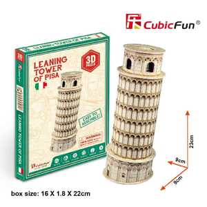 CUBIC FUN CBF230081 CUBICFUN PUZZLE LEANING TOWER OF PISA S