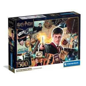 CLEMENTONI CL31745  PUZZLE 1500 HARRY POTTER