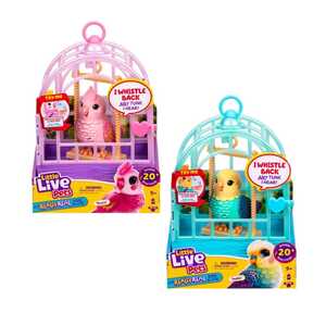 LITTLE LIVE PETS ME26683 LITTLE LIVE PETS SET PTIČICA I KAVEZ