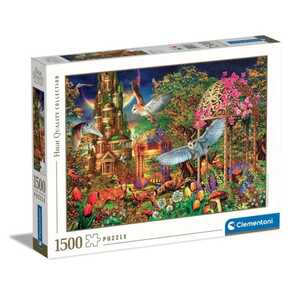CLEMENTONI CL31707  PUZZLE 1500 HQC ŠUMSKI VRT FANTAZIJE