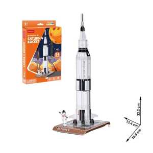 CUBIC FUN CBF231989 CUBIC FUN PUZZLE SATURN V ROCKET W3198h