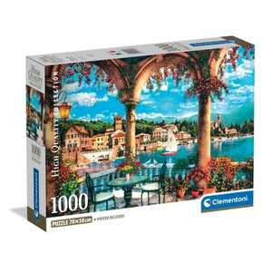 CLEMENTONI CL39930  PUZZLE 1000 POGLED NA JEZERO COMO