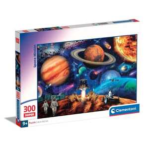 CLEMENTONI CL 21724  PUZZLE 300 SVEMIRSKA MISIJA