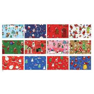 SAUL SADOCH SSR69003 UKRASNI PAPIR RASO BIMBI XMASS 70X200cm