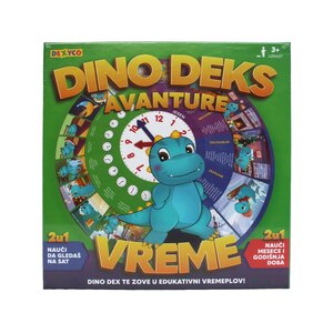 DEXYCO PP24077 DINO DEKS AVANTURE DRUŠTVENA IGRA