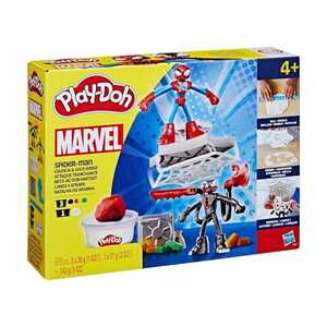 PLAY-DOH F9827 PLAY-DOH SPIDERMAN LAUNCH AND SLICE BATTLE