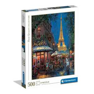 CLEMENTONI CL35571  PUZZLE 500 NOĆ U EIFFEL KAFIĆU
