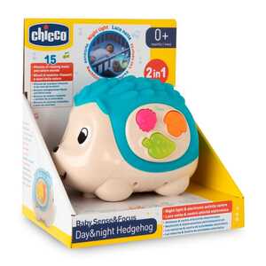 CHICCO  igračka i lampa Jež, 0m+