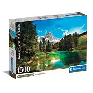 CLEMENTONI CL31720  PUZZLE 1500 PLAVO JEZERO
