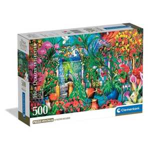 CLEMENTONI CL35579  PUZZLE 500 STAKLENIK