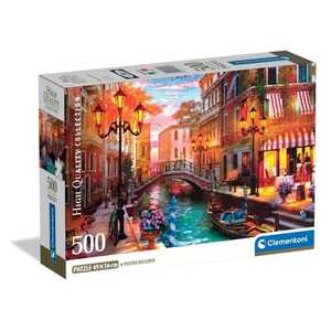 CLEMENTONI CL35586  PUZZLE 500 ZALAZAK SUNCA U VENECIJI