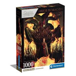 CLEMENTONI CL39904  PUZZLE 1000 KUĆA ZMAJA