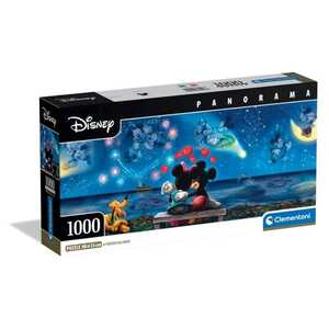 CLEMENTONI CL39503  PUZZLE 1000 PANORAMA MICKEY I MINNIE