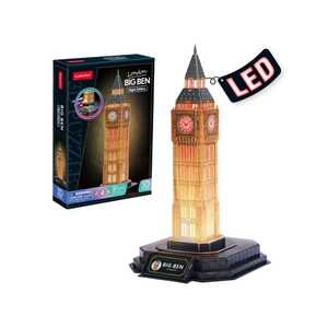 CUBIC FUN CBF205379 CUBIC FUN PUZZLE BIG BEN NIGHT EDITIONL537h