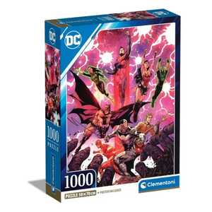 CLEMENTONI CL39853  PUZZLE 1000 DC COMICS LIGA PRAVDE-2