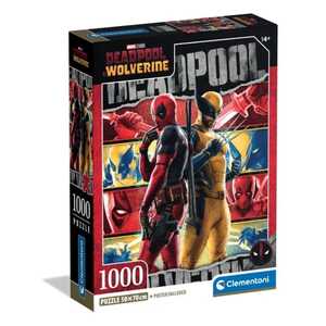 CLEMENTONI CL37050  PUZZLE 1000 MARVEL- DEADPOOL