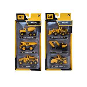 FUNRISE 82253 CAT METALNI GRAĐEVINSKI STROJEVI, 3 PAK.