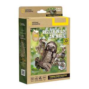 CUBIC FUN CBF211752 CUBIC FUN PUZZLE THREE-TOED SLOTHS DS1175h