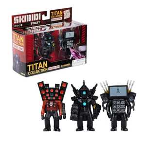 SKIBIDI TOILET BONK13003 SKIBIDI TOILET TITAN 3 PACK