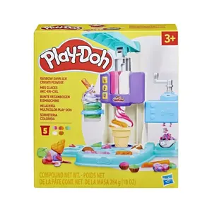 PLAY-DOH G0028 PLAY-DOH RAINBOW SWIRL ICE CREAM PLAYSET