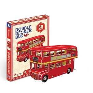 CUBIC FUN CBF230180 CUBICFUN PUZZLE DOUBLE DECKER BUS S3018