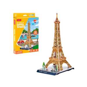 CUBIC FUN CBF231958 CUBIC FUN PUZZLE EIFFEL TOWER W3195h