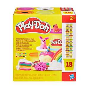 PLAY DOH G0522 PLAY DOH IMAGINE ANYTHING 18 PACK