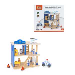 VIGA 44803 DRVENI SET POLICIJSKA STANICA