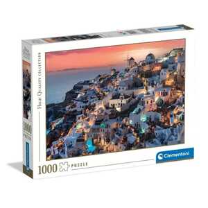 CLEMENTONI CL39885  PUZZLE 1000 SJENE SANTORINIJA