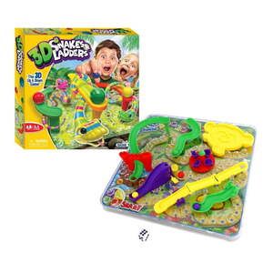 FUNVILLE FV61149 FUNVILLE DRUŠTVENA IGRA 3D SNAKES & LADDERS