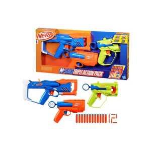 NERF F9840 NERF N SERIES TRIPLE ACTION SET BLSORTOERA